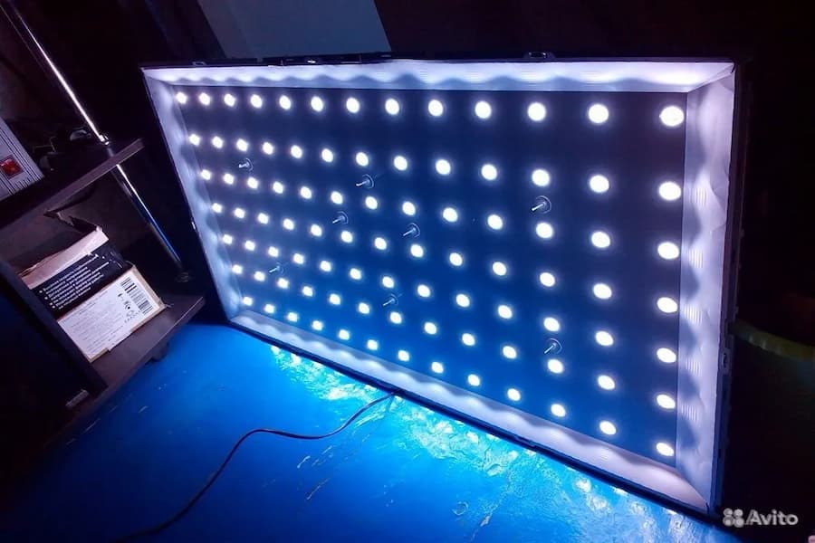 لامپ تصویر تلویزیون ال جی؛ لایت شاخه ای مدار موازی شاسی فلزی پخش تصاویر LG