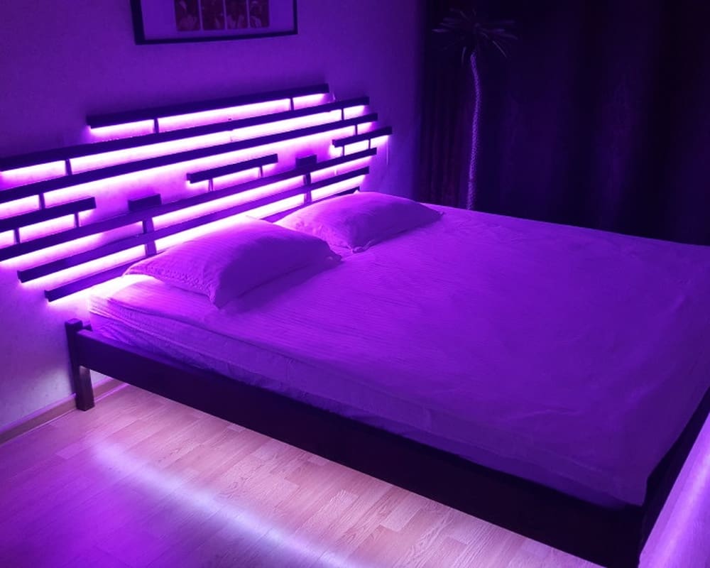 لامپ ال ای دی بنفش؛ میکرو کنترلی اتاق نور بالا (50 60) ساعت