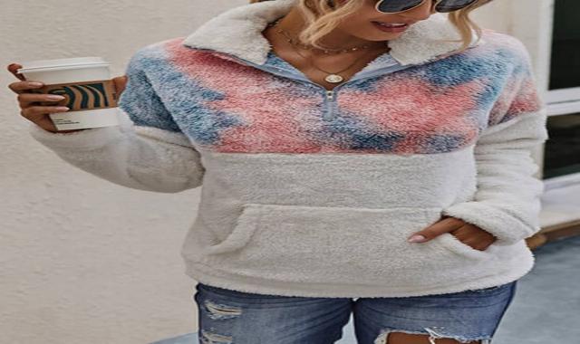 سویشرت دخترانه خزدار؛ نخی ابریشمی پنبه پلی استر یکسره زیپدار original