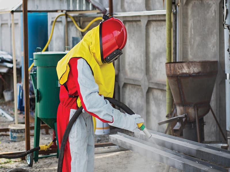 لباس کار سند بلاست؛ فلامنت کج راه 4 نوع کشی بندی چسبی سگکی