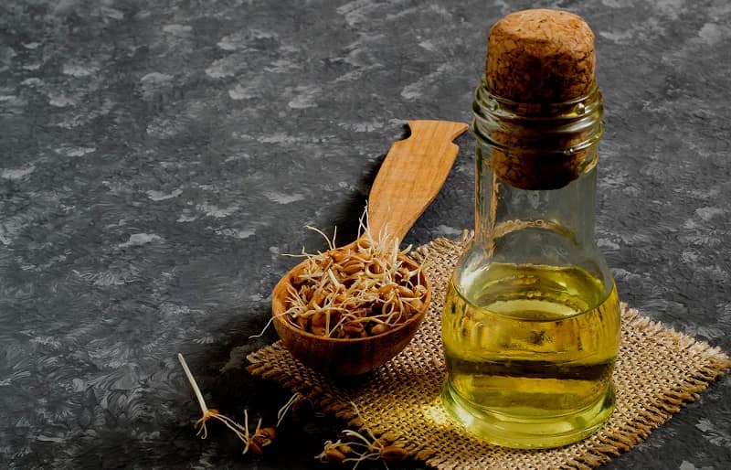 روغن جوانه گندم؛ شیشه ای پلاستیکی تقویت پوست زرد Iran