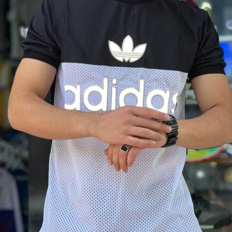 تی شرت آدیداس اورجینال؛ پنبه لطافت 3 رنگ  زرشکی آبی بنفش Germany