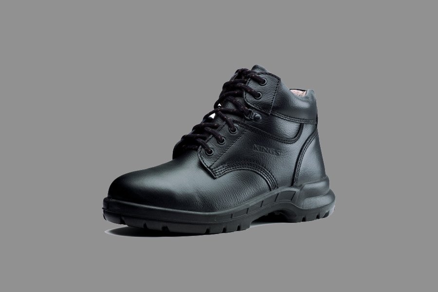 کفش ایمنی سبک وزن؛ چرم طبیعی زیره (مقاوم باکیفیت) متریال خارجی 