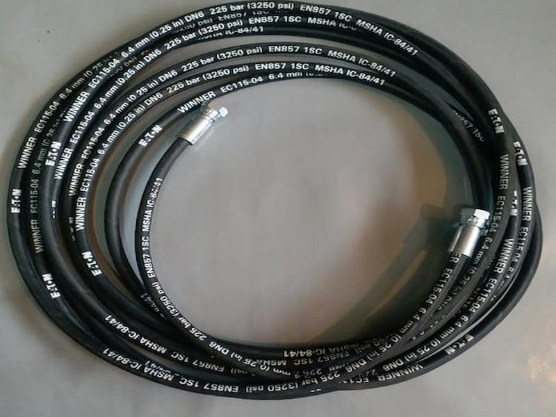 شیلنگ کارواش صنعتی؛ پلی اتیلن  مارپیچی ضد زنگ PVC 