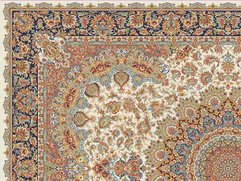 فرش ماشینی پاتریس کاشان؛ ضخیم الیاف اکریلیکی دارای بافت نوستالژیکی 1500 شانه