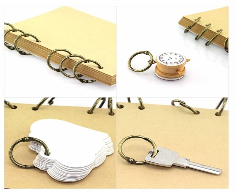 کلاسور قفل فلزی؛ پلاستیک انعطاف پذیر استیل ضد زنگ تحصیلی اداری Binder