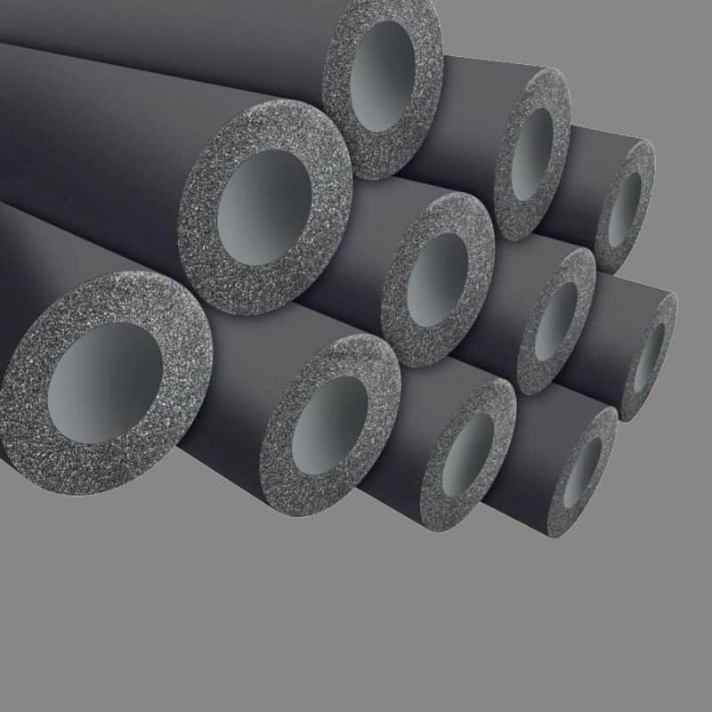 عایق الاستومری کانال؛ متریال سالم دفع رطوبت (وزن قطر) کم 