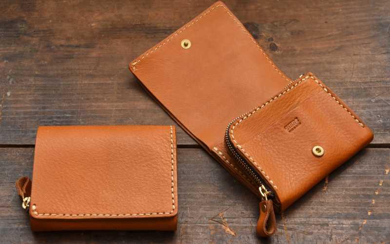 کیف پول چرم دست دوز؛ مقاوم طول عمر بالا 3 رنگ مشکی زرشکی قهوه ای