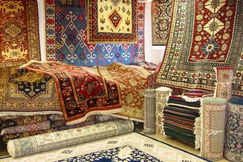 فرش ماشینی طرح ماهی خوی؛ ایمنی کف 2 طراحی نقشدار Simple