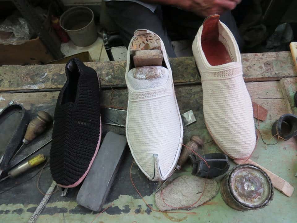 کفش گیوه زنانه جدید (پاپوش) نخی ابریشمی محافظ سلامتی modern