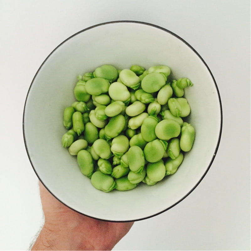 باقالی پاک شده؛ بیضی استوایی 3 رنگ سبز زرد سفید پروتئین فیبر