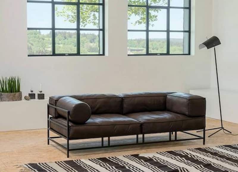 اسکلت مبل فلزی؛ اداری کلاسیک ضد زنگ 2 نوع ساده تخت خواب شو