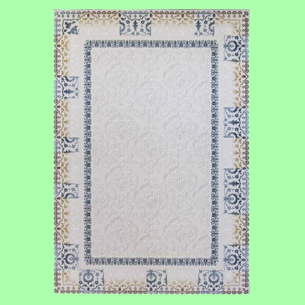 فرش ماشینی سفید؛ درخشندگی شفافیت تیره رنگ 12 متری Carpet