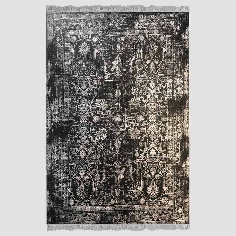 فرش ماشینی وینتیج؛ دستباف پشم طبیعی 2 نوع کهنه قدیمی