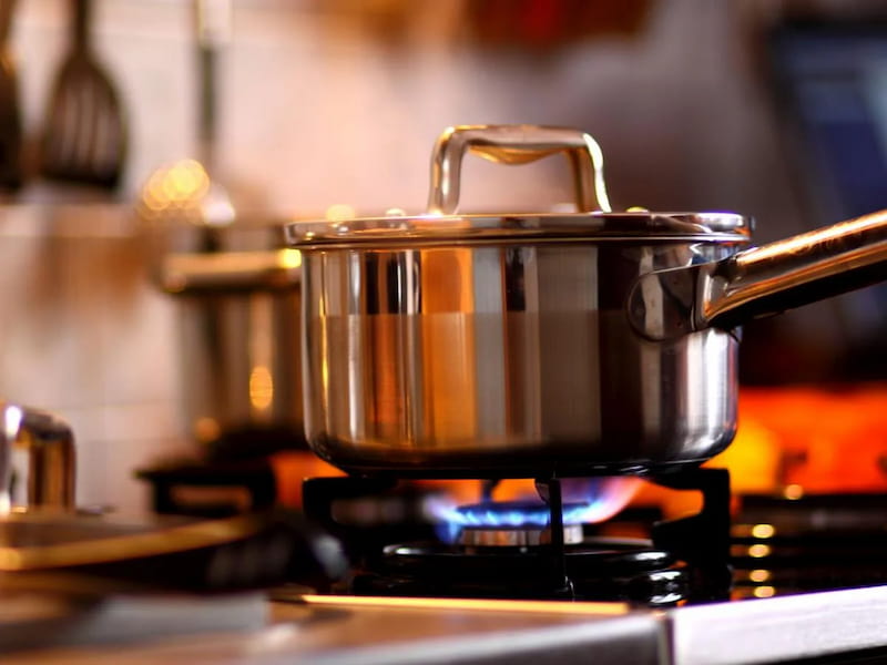 قابلمه گرانیتی کاج؛ اصل ضخامت بالا حفظ سلامت بدن درب شیشه ای Pyrex