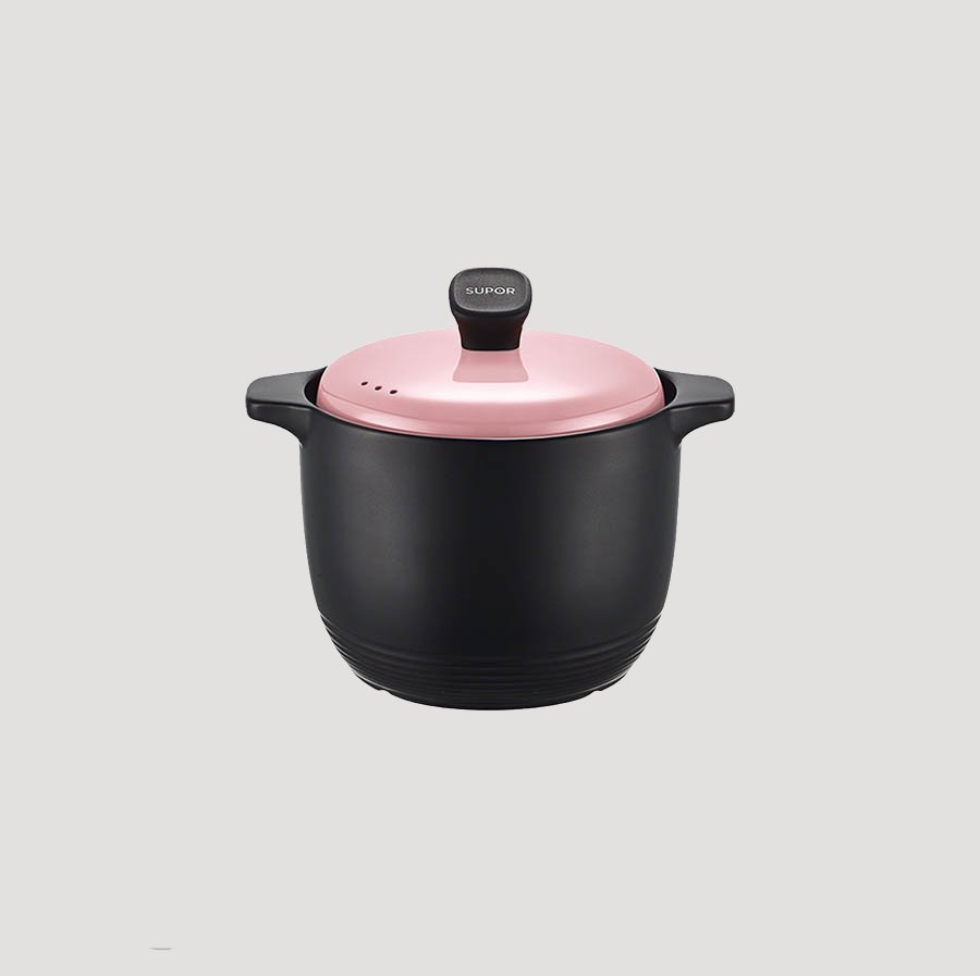 قابلمه سرامیکی تکی؛ چدنی پیرکس ضد خش کوچک Pot