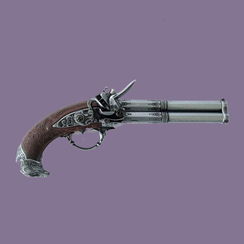 تفنگ آهنی اسباب بازی؛ نرف اسنایپر 2 رنگ مشکی آبی فلز خشاب تیزی