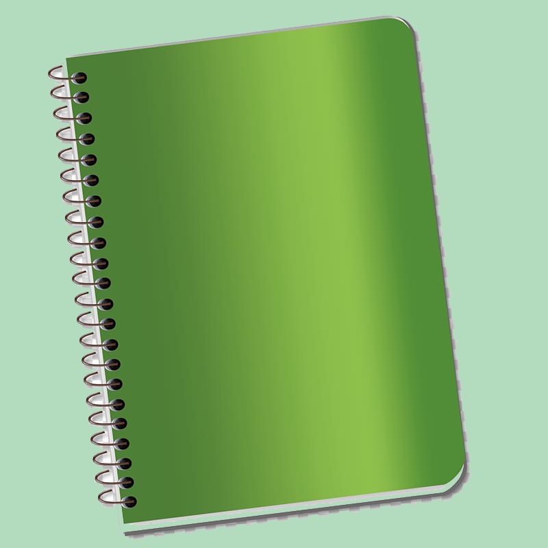 دفتر لغت فارسی؛ سیمی مشق (100 200) برگ شطرنجی پلاستیک چرم