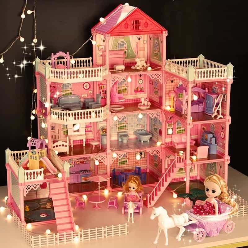 اسباب بازی خاله بازی؛ پلاستیکی قابل شستشو کودکان 4 سال