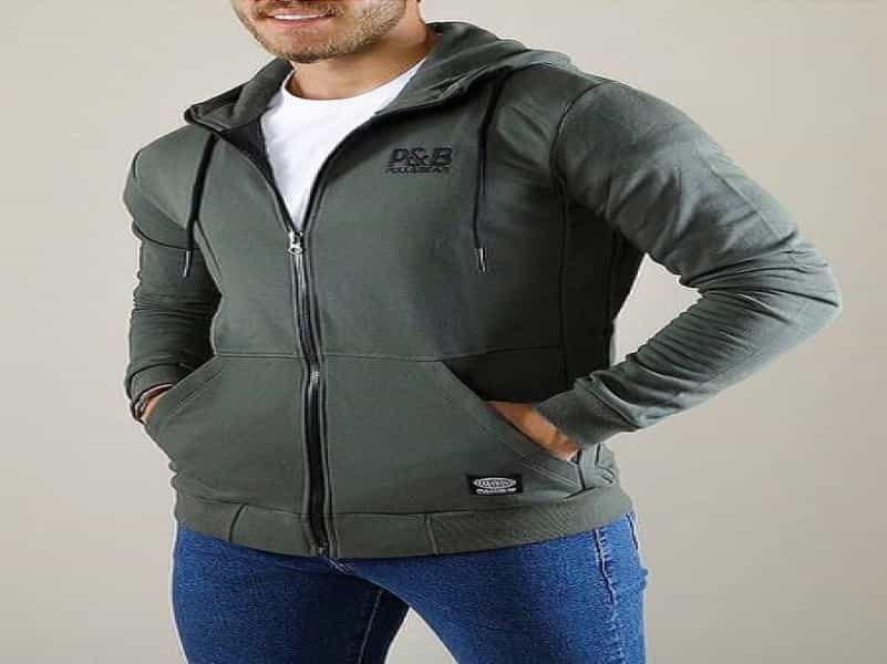 سویشرت مردانه پاییزه؛ بافت ضخیم 2 جنس پلی استر پشم Iran