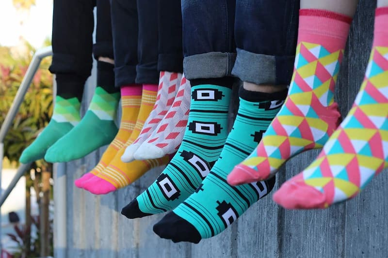 جوراب ست زنانه مردانه؛ نانو ساده (نخ پنبه) مچی ساقدار Socks