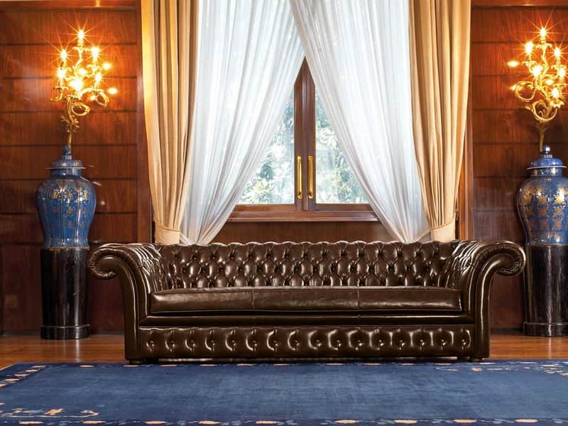 مبل چستر چرم طبیعی؛ طبی ارگانیک مقاوم ضد تعریق fantasy