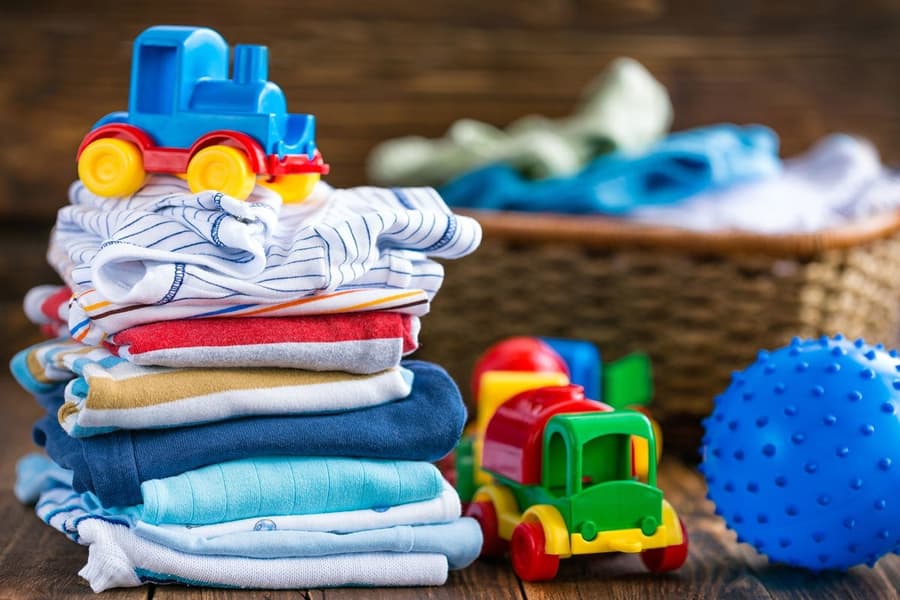 لباس بچه گانه جدید؛نخ پنبه لطیف نرم (سرهمی پیراهن دامن) دختر پسر clothes