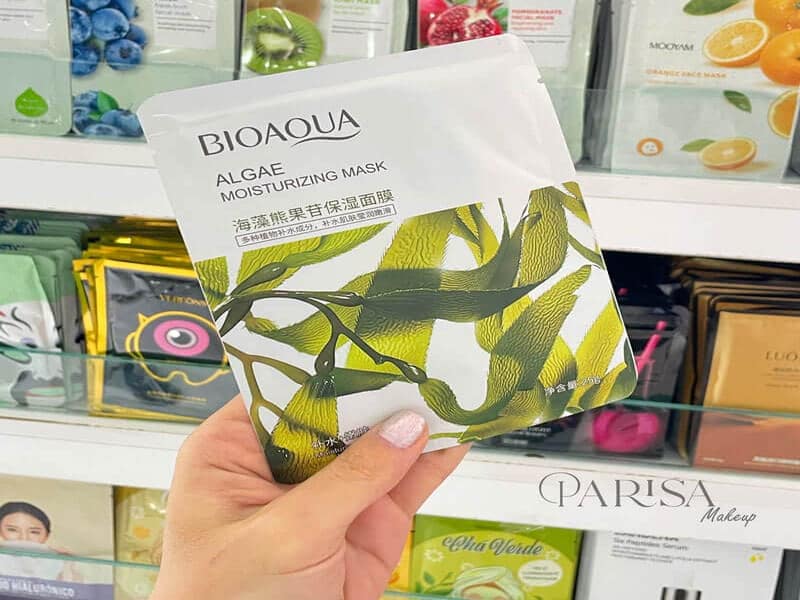 ماسک پودری جلبک دریایی بیوآکوا؛ لایه بردار مناسب پاکسازی پوست 500 گرم