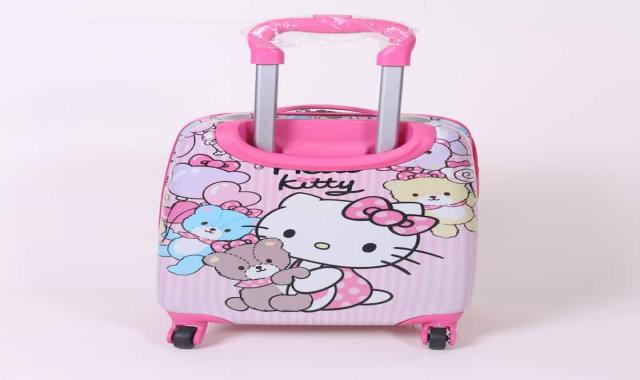 کیف چمدانی بچه گانه؛ پلی کربنات 4 چرخ وزن کم luggage