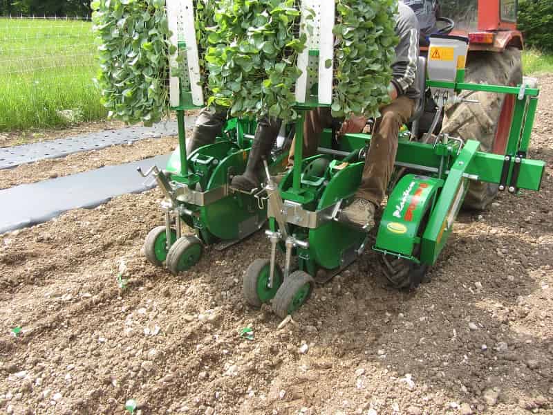 دستگاه نشاکار پیاز؛ دستی اتوماتیک کشاورزی (2 4) محوره