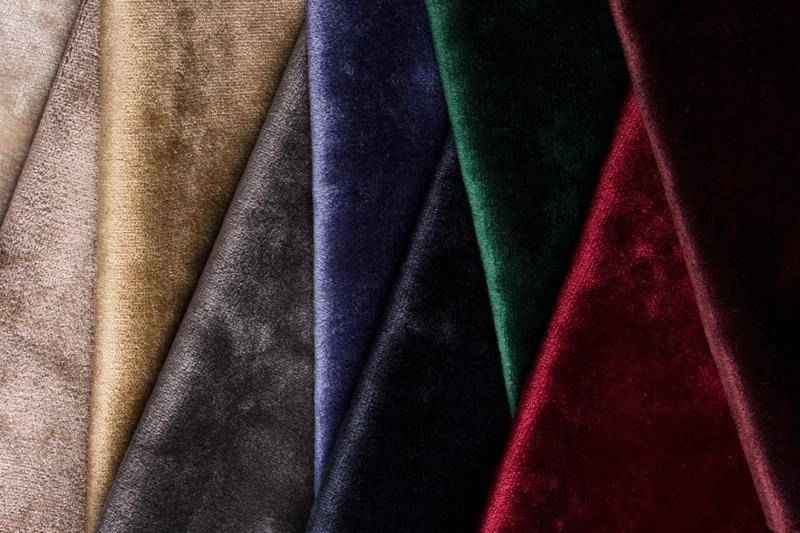 پارچه مبلی مخمل جاسمین؛ الیاف مصنوعی رنگبندی گسترده‌ ضد حساسیت Jasmin