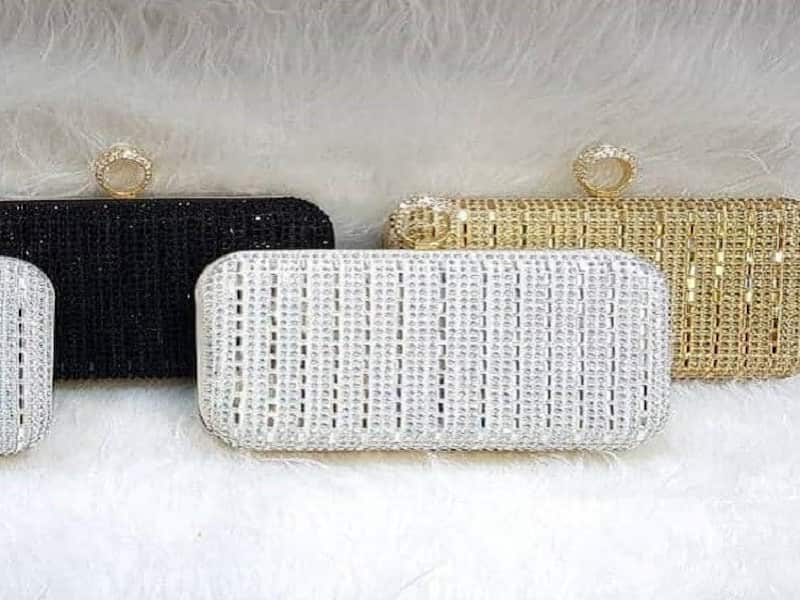 کیف دخترانه مجلسی؛ مستطیل کوچک 2 مدل محلسی قفلی سایز بزرگ girls