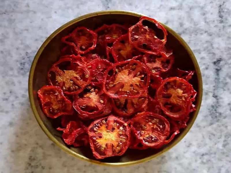 گوجه خشک عمده؛ قرمز املاح معدنی چاشنی غذا ویتامین C