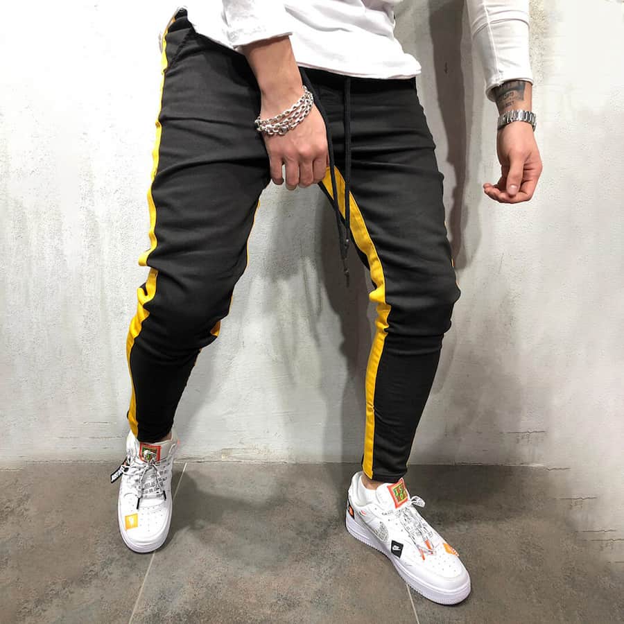 لباس پسرانه اسلش؛ غیر رسمی کمر کش نوجوانان جوانان جنس پلی استر پارچه کتان Slash