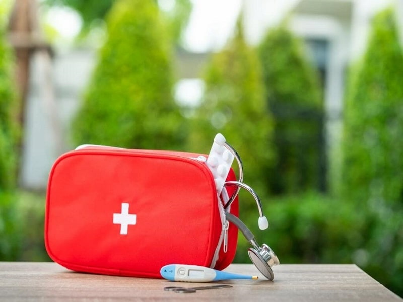 جعبه کمک های اولیه الماس؛ پلاستیکی عایق حرارت 0.98 کیلوگرمی