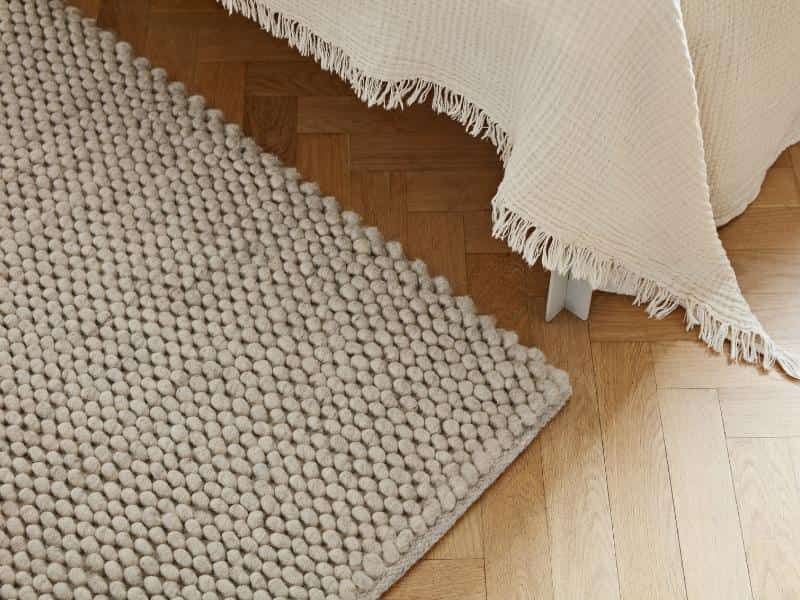 گلیم دستباف مدرن (قالیچه) صنایع دستی سنتی سبز پسته ای Qom