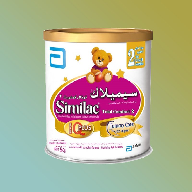 شیر خشک سیمیلاک توتال کامفورت 2؛ پودری سلامت استخوان (آهن کولین امگا3) شیرین