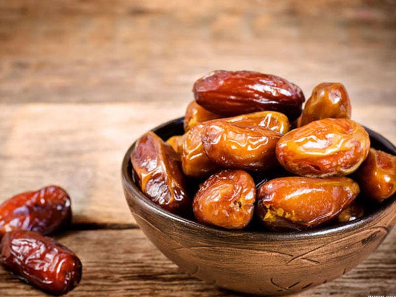 خرما نخل سبز (رطب) فیبر آهن 3 رنگ قهوه ای طلایی سیاه