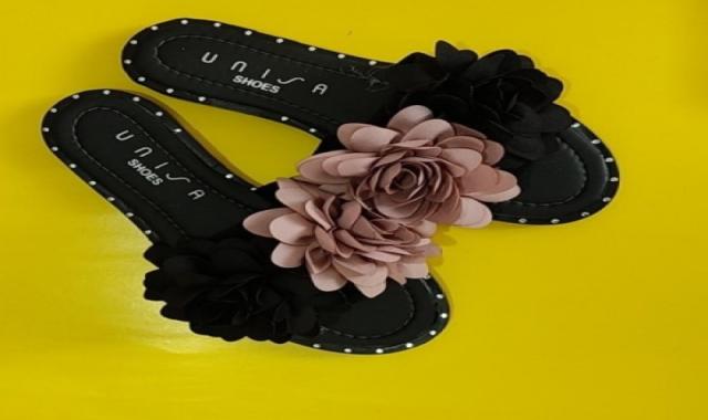 دمپایی گلدار؛ پلاستیکی 3 کاربرد حمام آشپزخانه دستشویی (37 41) سایز