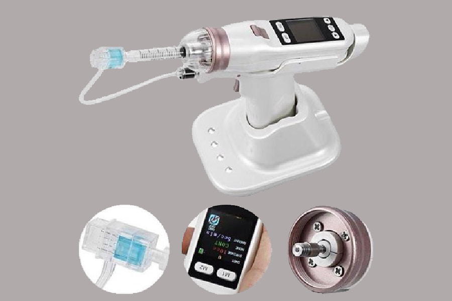 دستگاه مزوتراپی موی سر؛ قطع ریزش تقویت رشد درمان تزریقی مواد پروتئینی بدون سوزن mesotherapy