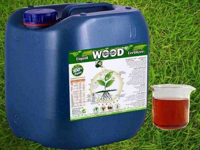 سرکه چوب در بازار (اسید چوب) ارگانیک تقویت خاک تجزیه پذیر Brown