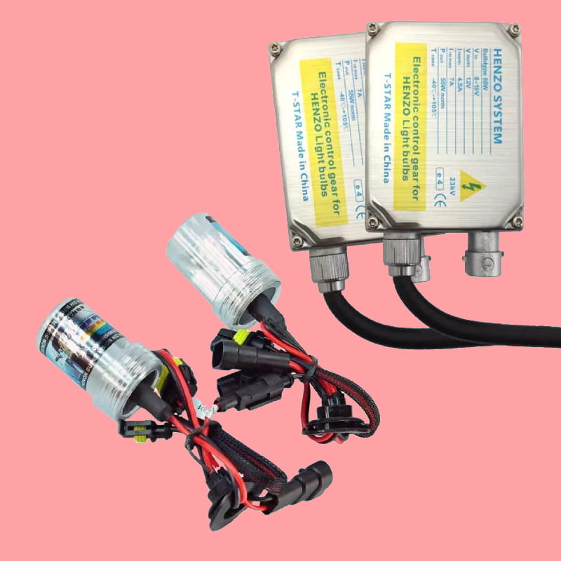 لامپ زنون برای رانا؛ چراغ جلو پروژکتور ترانس 2 رنگ زرد آبی