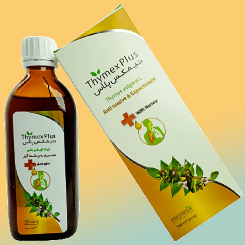 شربت آویشن تیمکس پلاس؛ 'گیاهی ترکیبات فنولی 140 میلی لیتری ThymexPlus