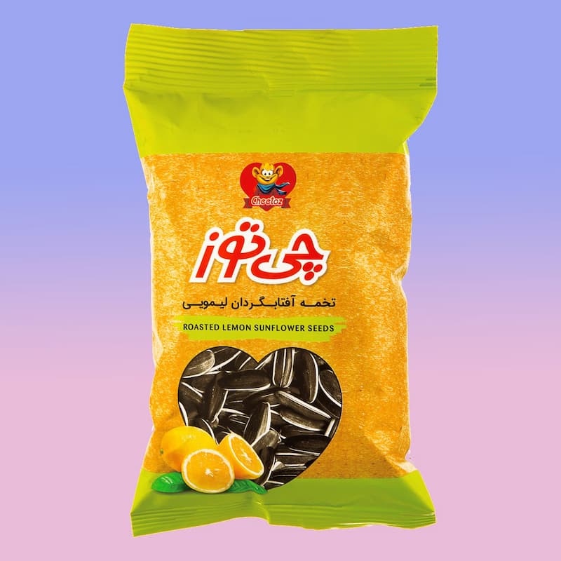 تخمه آفتابگردان چی توز؛ طعم دار خام ترد خشک Cheetoz