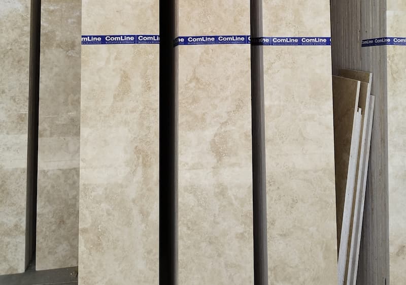 سنگ تراورتن پوست ماری؛ سمنت پلاست مربعی طبیعی مصنوعی Germany