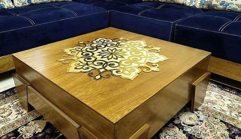 چرم مصنوعی برای رومیزی؛ پلی اورتان اکلیلی انعطاف پذیر براق shiny