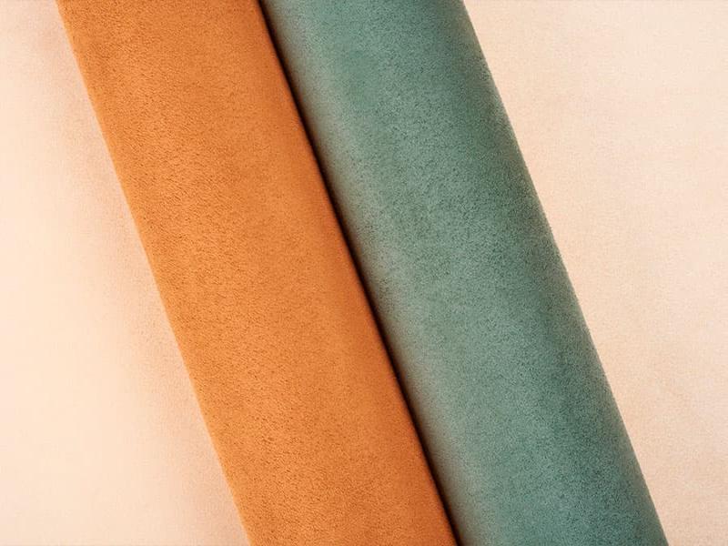 پارچه مبلی جاسمین ایرانی؛ کتانی نخی لطافت نرمی ضد آب قهوه ای طوسی آبی