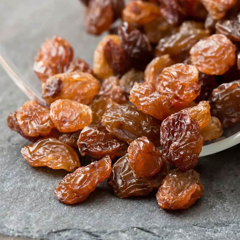 کشمش تیزابی و آفتابی؛ بافت نرم 2 رنگ براق درخشان