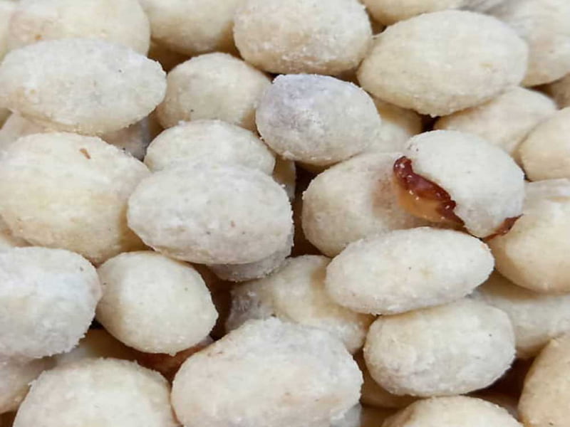 بادام زمینی روکش دار هلندی؛ آجیل خوشمزه 2 نوع بسته بندی پلاستیکی پاکتی Dutch