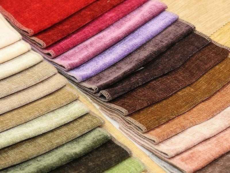 پارچه مبلی soft؛ مخملی ابر بادی گرماژ (300 400) طوسی مشکی کرم